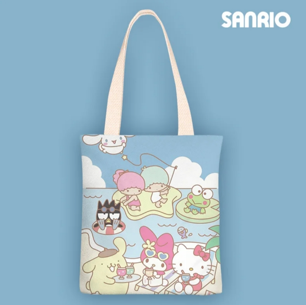 Hello Kitty and friends tote canvas bag
